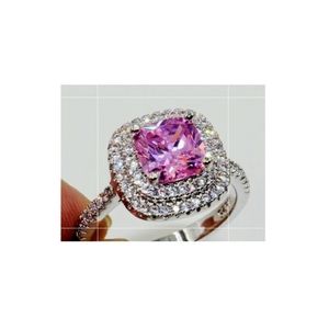 🌸 Just In! Double halo cushion cut ring